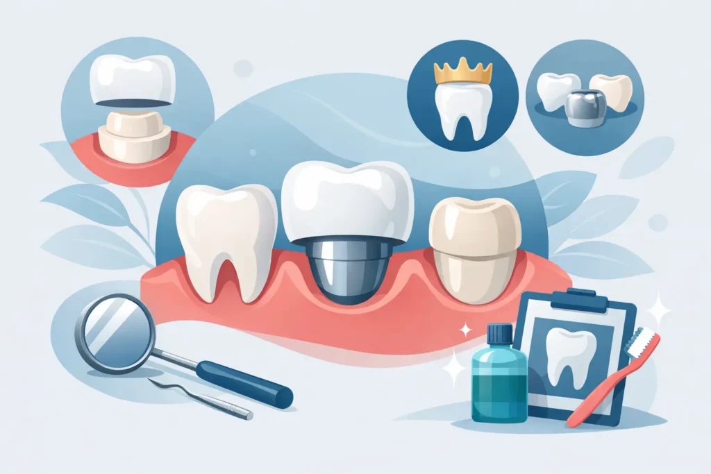 What Is a Dental Crown? Purpose, Types, and Care
